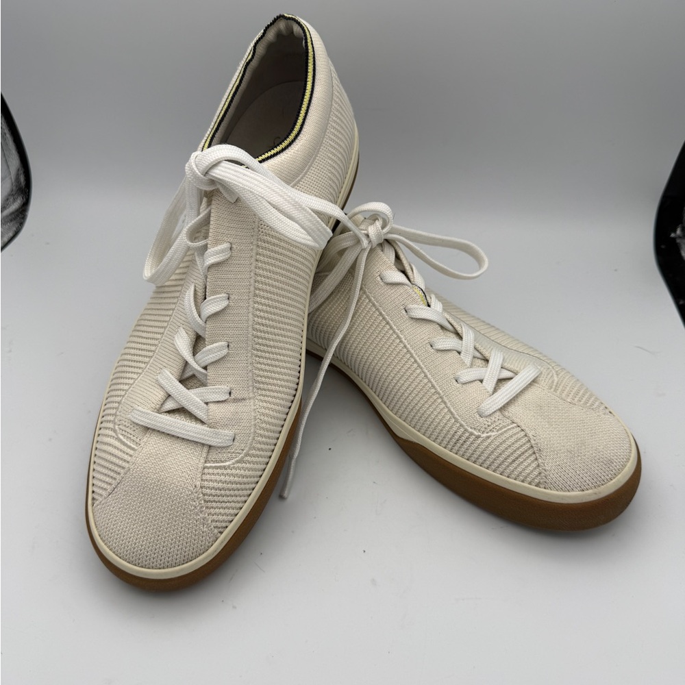 Rothy’s blonde lace up recycled sneakers. Women’s 11

Great condition.